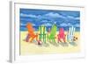 Brighton Chairs-Paul Brent-Framed Art Print