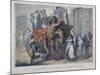 Brighton Coach Leaving Th Belle Sauvage Inn, London, C1840-null-Mounted Giclee Print