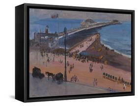 Brighton from the Royal Albion-Sir John Lavery-Framed Stretched Canvas