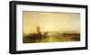 Brighton from the Sea, 1829-J M W Turner-Framed Giclee Print