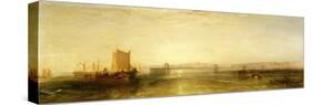 Brighton from the Sea, circa 1829-JMW Turner-Stretched Canvas