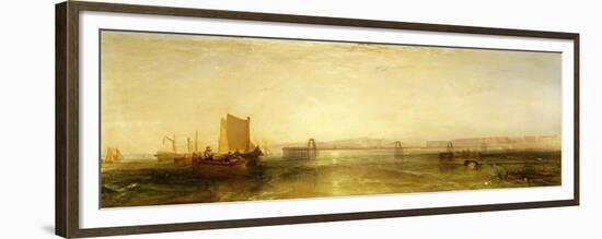 Brighton from the Sea, circa 1829-JMW Turner-Framed Giclee Print