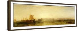 Brighton from the Sea, circa 1829-JMW Turner-Framed Giclee Print