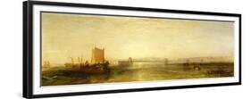 Brighton from the Sea, circa 1829-JMW Turner-Framed Giclee Print