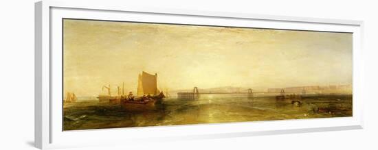 Brighton from the Sea, circa 1829-JMW Turner-Framed Giclee Print