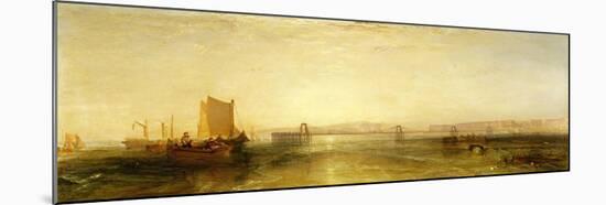 Brighton from the Sea, circa 1829-JMW Turner-Mounted Giclee Print