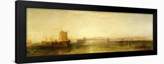 Brighton from the Sea, circa 1829-JMW Turner-Framed Giclee Print