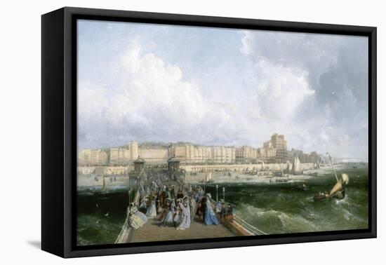 Brighton from the West Pier, C.1870-James Webb and George Earl-Framed Stretched Canvas