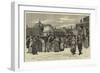 Brighton in the Time of Our Grandfathers, the Pavilion, Steyne, and Promenade, 1805-Edwin Austin Abbey-Framed Giclee Print