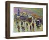 Brighton on a Rainy Day-Robert Tyndall-Framed Giclee Print