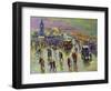 Brighton on a Rainy Day-Robert Tyndall-Framed Giclee Print