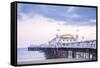 Brighton Palace Pier from the beach, Brighton, Sussex, England, United Kingdom, Europe-Alex Robinson-Framed Stretched Canvas