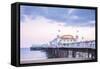 Brighton Palace Pier from the beach, Brighton, Sussex, England, United Kingdom, Europe-Alex Robinson-Framed Stretched Canvas