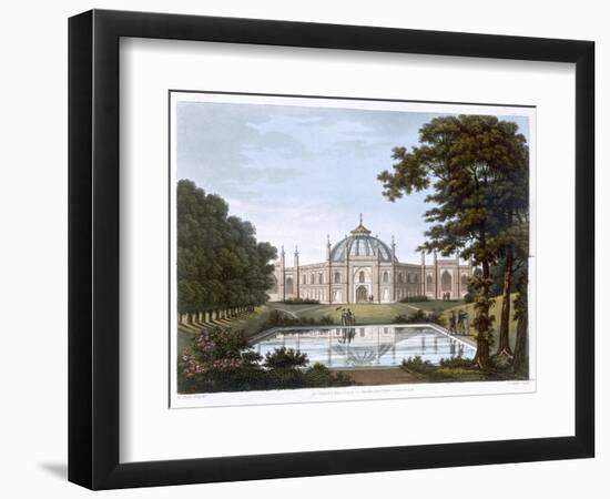 Brighton Pavilion, Sussex, c1816-Joseph Constantine Stadler-Framed Giclee Print