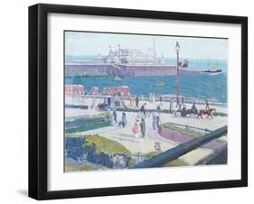 Brighton Pier, 1913-Spencer Frederick Gore-Framed Giclee Print