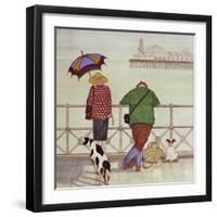 Brighton Pier, 1986-Gillian Lawson-Framed Giclee Print