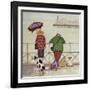 Brighton Pier, 1986-Gillian Lawson-Framed Giclee Print