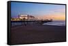 Brighton Pier, Brighton, Sussex, England, United Kingdom, Europe-Mark Mawson-Framed Stretched Canvas