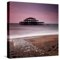 Brighton Pier-Nina Papiorek-Stretched Canvas