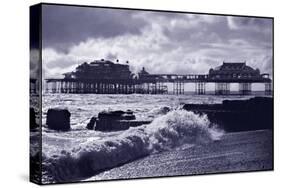 Brighton Pier-Adrian Campfield-Stretched Canvas