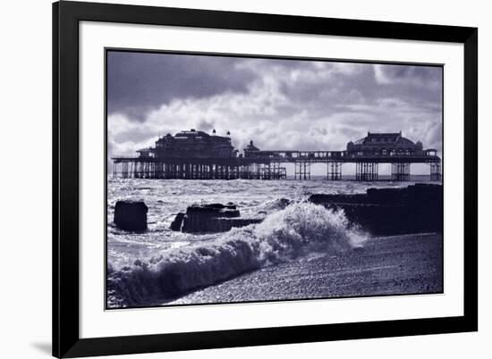 Brighton Pier-Adrian Campfield-Framed Giclee Print