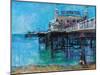 Brighton Pier-Sylvia Paul-Mounted Giclee Print