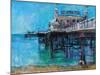 Brighton Pier-Sylvia Paul-Mounted Giclee Print