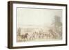 Brighton Races, 1816-Thomas Rowlandson-Framed Giclee Print