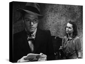 Brighton Rock, Richard Attenborough, Carol Marsh, 1947-null-Stretched Canvas