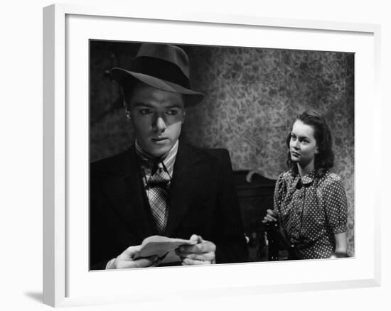 Brighton Rock, Richard Attenborough, Carol Marsh, 1947-null-Framed Photo