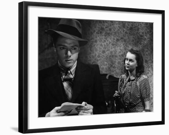 Brighton Rock, Richard Attenborough, Carol Marsh, 1947-null-Framed Photo