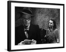 Brighton Rock, Richard Attenborough, Carol Marsh, 1947-null-Framed Photo