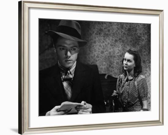 Brighton Rock, Richard Attenborough, Carol Marsh, 1947-null-Framed Photo