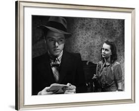 Brighton Rock, Richard Attenborough, Carol Marsh, 1947-null-Framed Photo