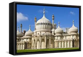 Brighton Royal Pavilion, Brighton, East Sussex, England, United Kingdom, Europe-Neale Clark-Framed Stretched Canvas