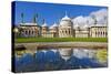 Brighton Royal Pavilion with Reflection, Brighton, East Sussex, England, United Kingdom, Europe-Neale Clark-Stretched Canvas