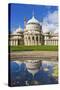 Brighton Royal Pavilion with Reflection, Brighton, East Sussex, England, United Kingdom, Europe-Neale Clark-Stretched Canvas