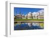 Brighton Royal Pavilion with Reflection, Brighton, East Sussex, England, United Kingdom, Europe-Neale Clark-Framed Photographic Print