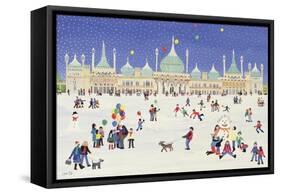 Brighton Royal Pavilion-Judy Joel-Framed Stretched Canvas