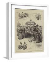 Brighton Sketches-John Jellicoe-Framed Giclee Print