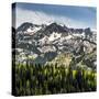 Brighton Ski Resort from Guardsmans Pass Road-Howie Garber-Stretched Canvas