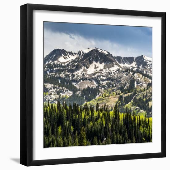 Brighton Ski Resort from Guardsmans Pass Road-Howie Garber-Framed Photographic Print