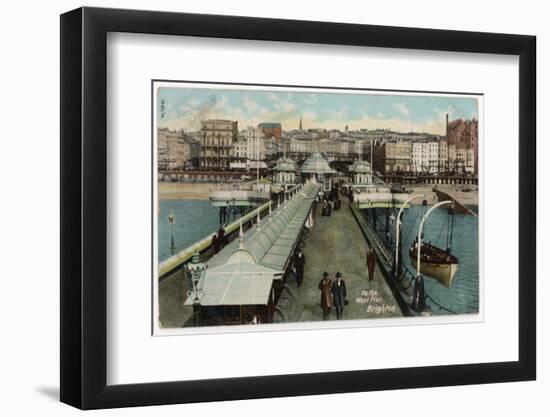 Brighton, Sussex: the West Pier-null-Framed Photographic Print