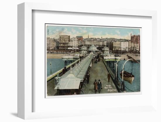 Brighton, Sussex: the West Pier-null-Framed Photographic Print