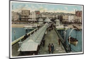 Brighton, Sussex: the West Pier-null-Mounted Photographic Print