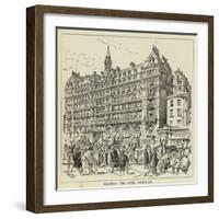 Brighton, the Hotel Metropole-null-Framed Giclee Print