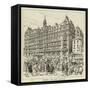 Brighton, the Hotel Metropole-null-Framed Stretched Canvas