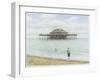 Brighton West Pier, 2004-Tom Young-Framed Giclee Print