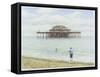 Brighton West Pier, 2004-Tom Young-Framed Stretched Canvas