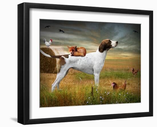 Brightstorm-Lynne Davies-Framed Photographic Print